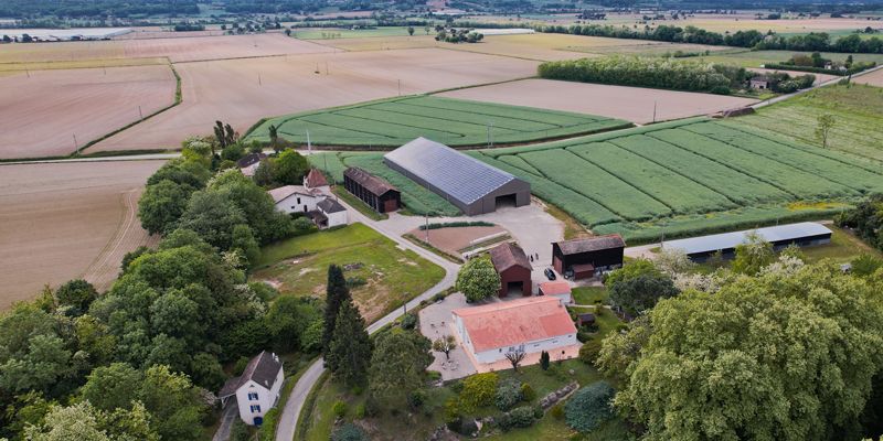 Toiture agricole